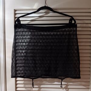 Matching Sheer Lingerie SetBlack Lace Corset Top